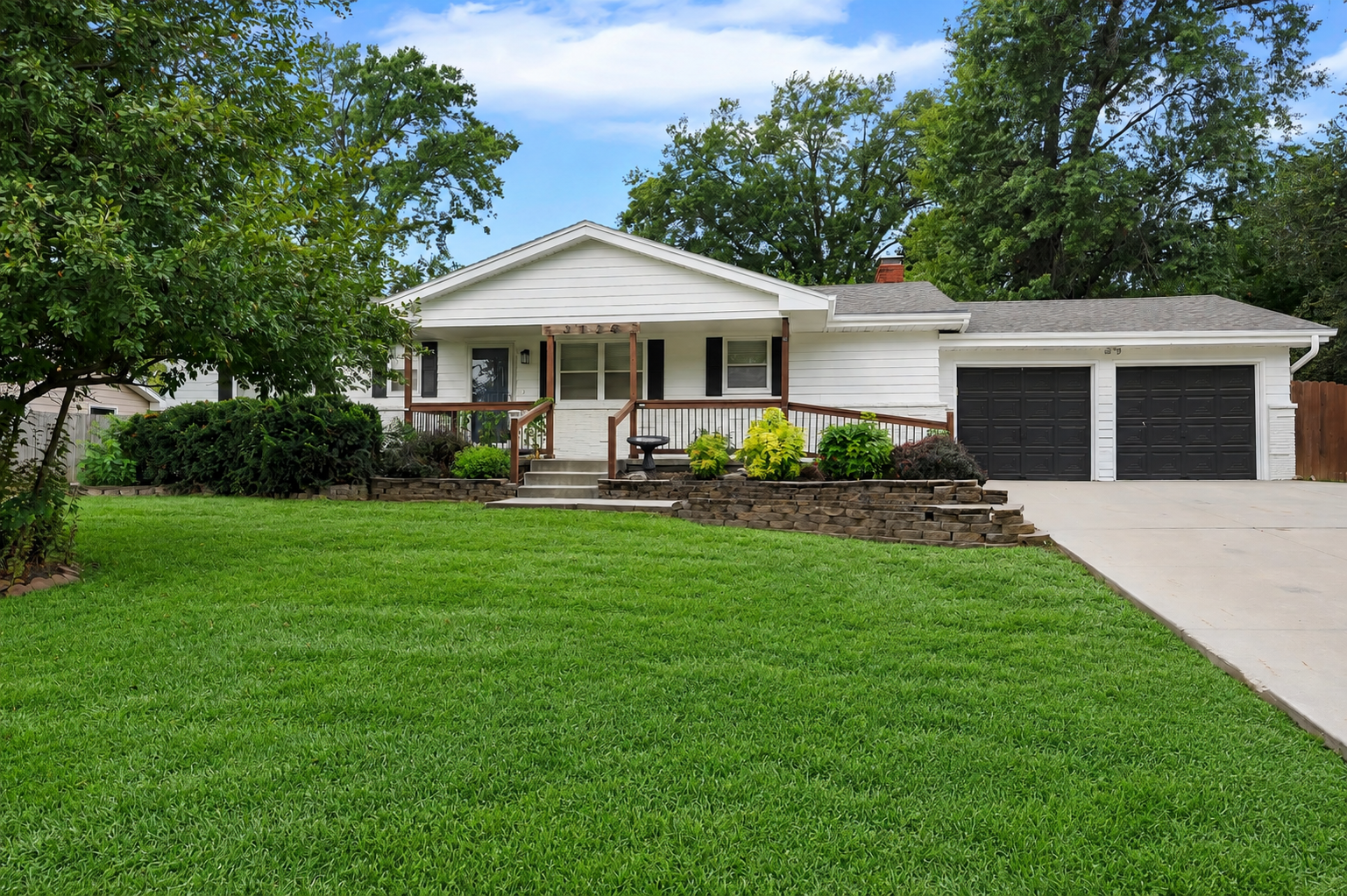 RCVRY HOUSE exterior — front of home, Southwest Omaha